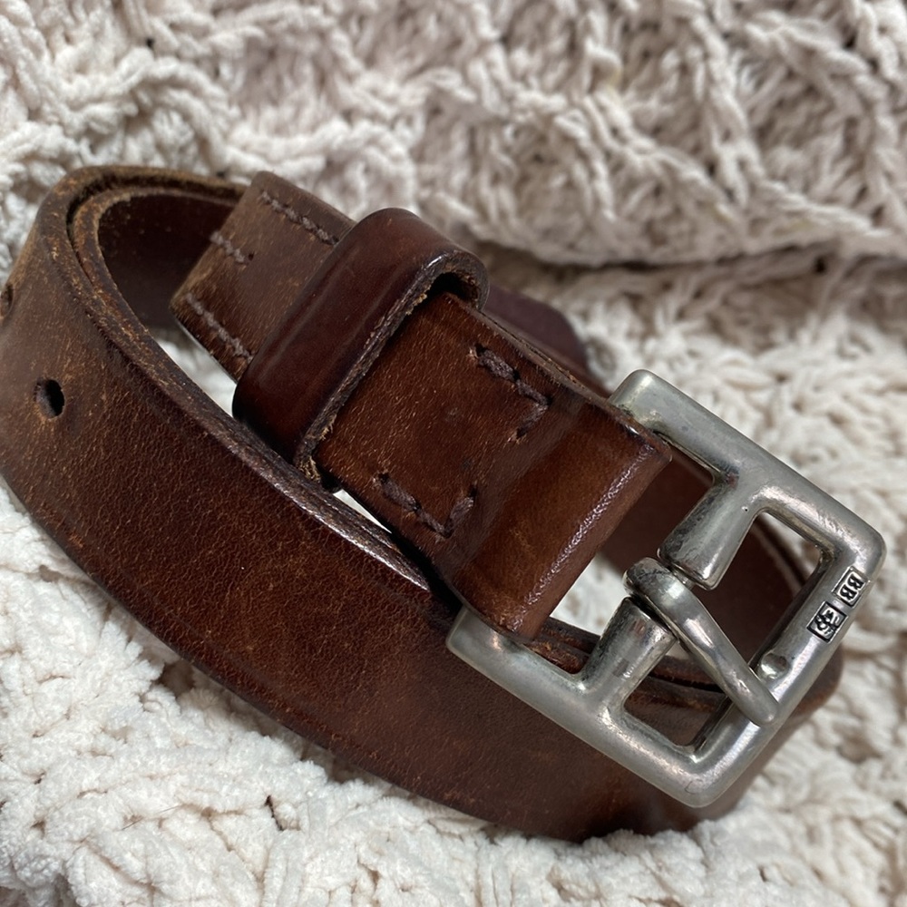 Brooks Brothers Brown Leather Belt